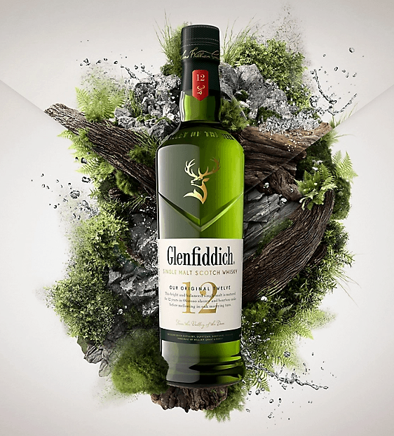 Glenfiddich 12 Year Old Single Malt Scotch Whisky 700mL