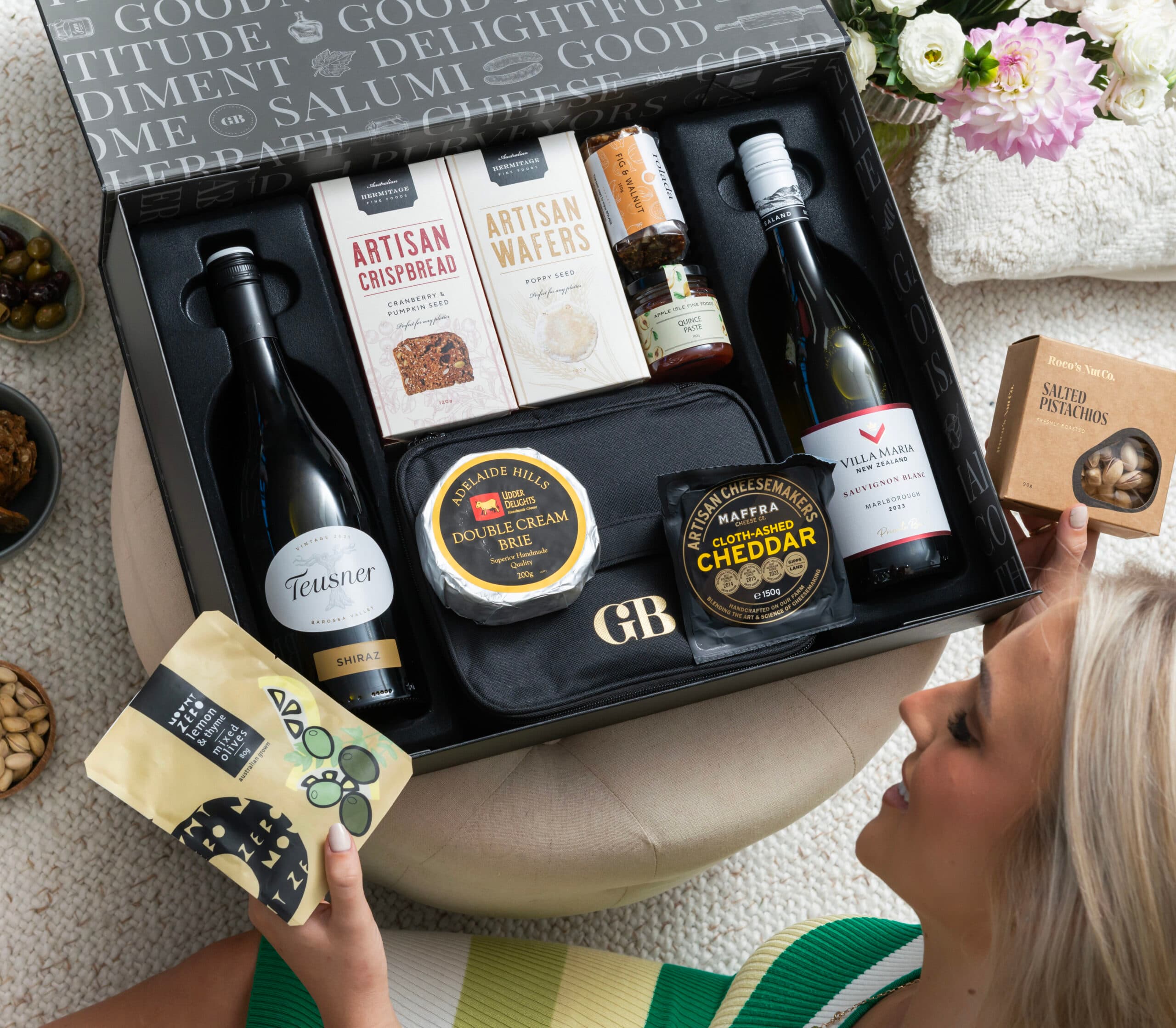 Premium Cheese and Wine Duo GB24_357